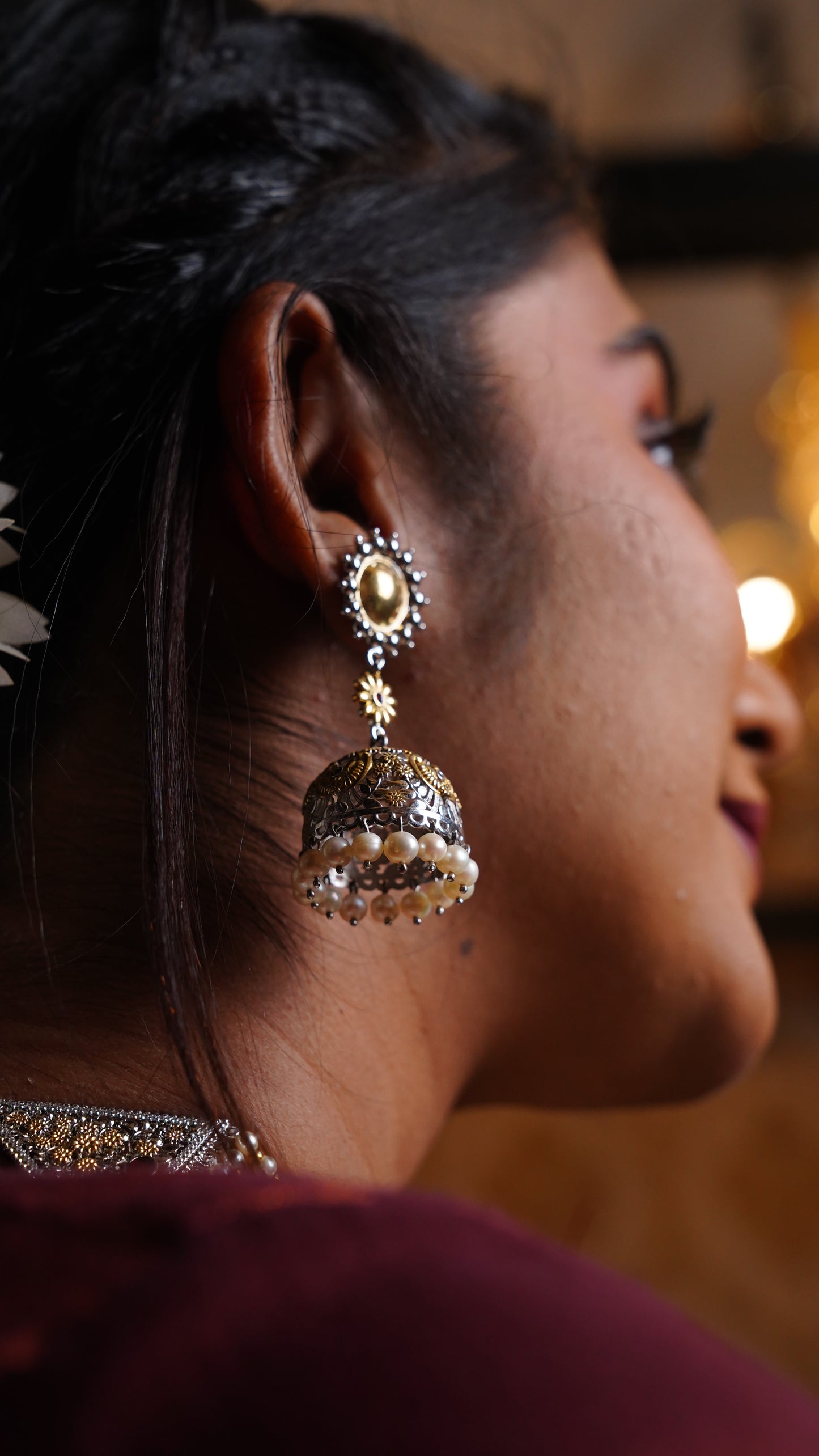 Malini jhumka