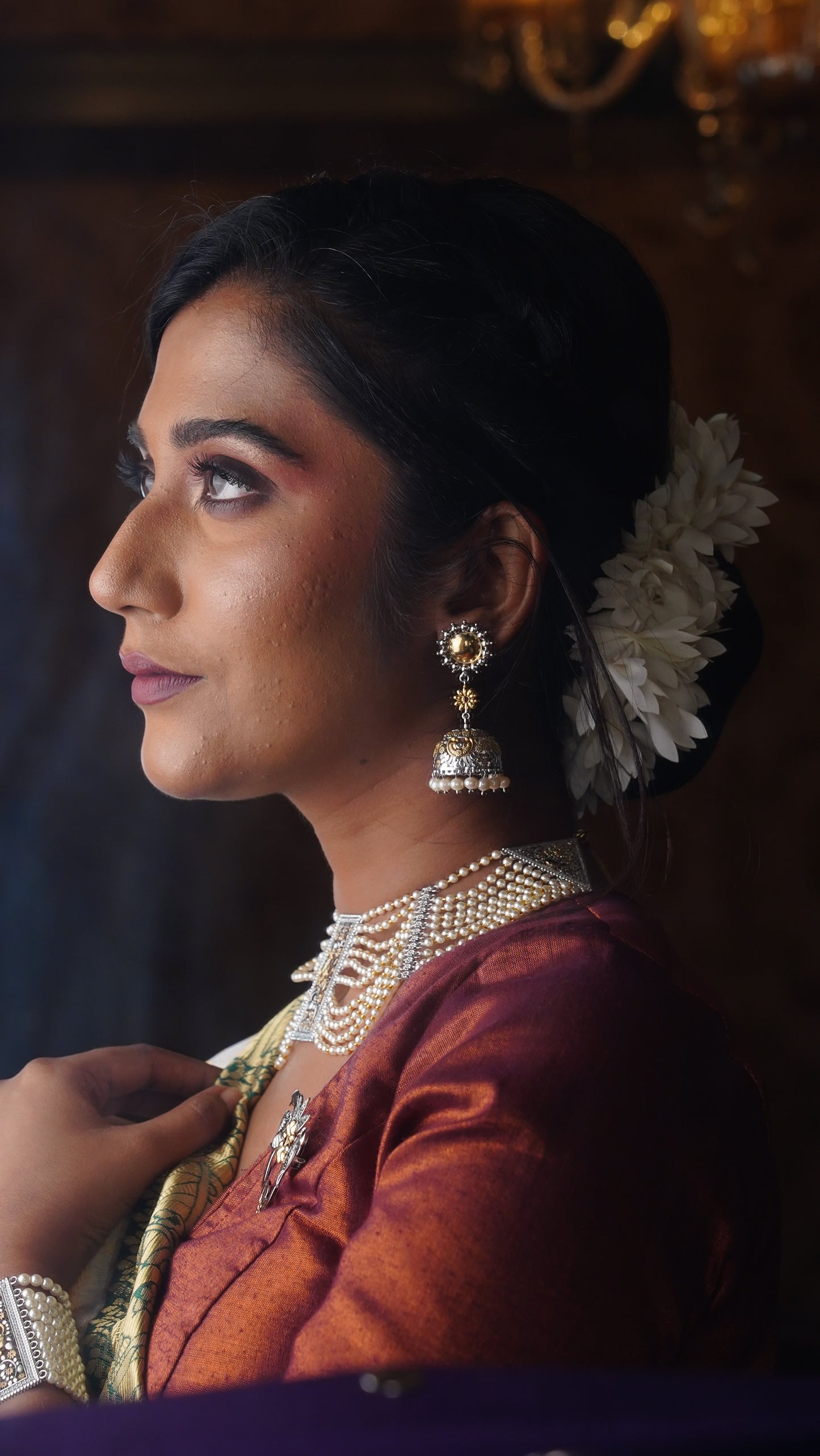 Malini jhumka