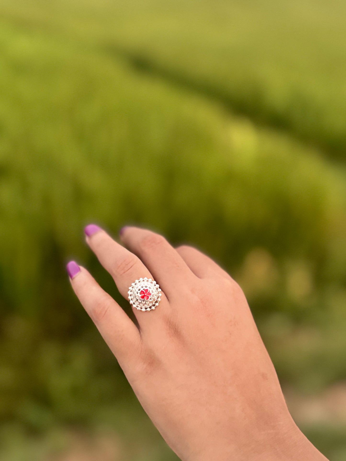 Tomb ring (red)