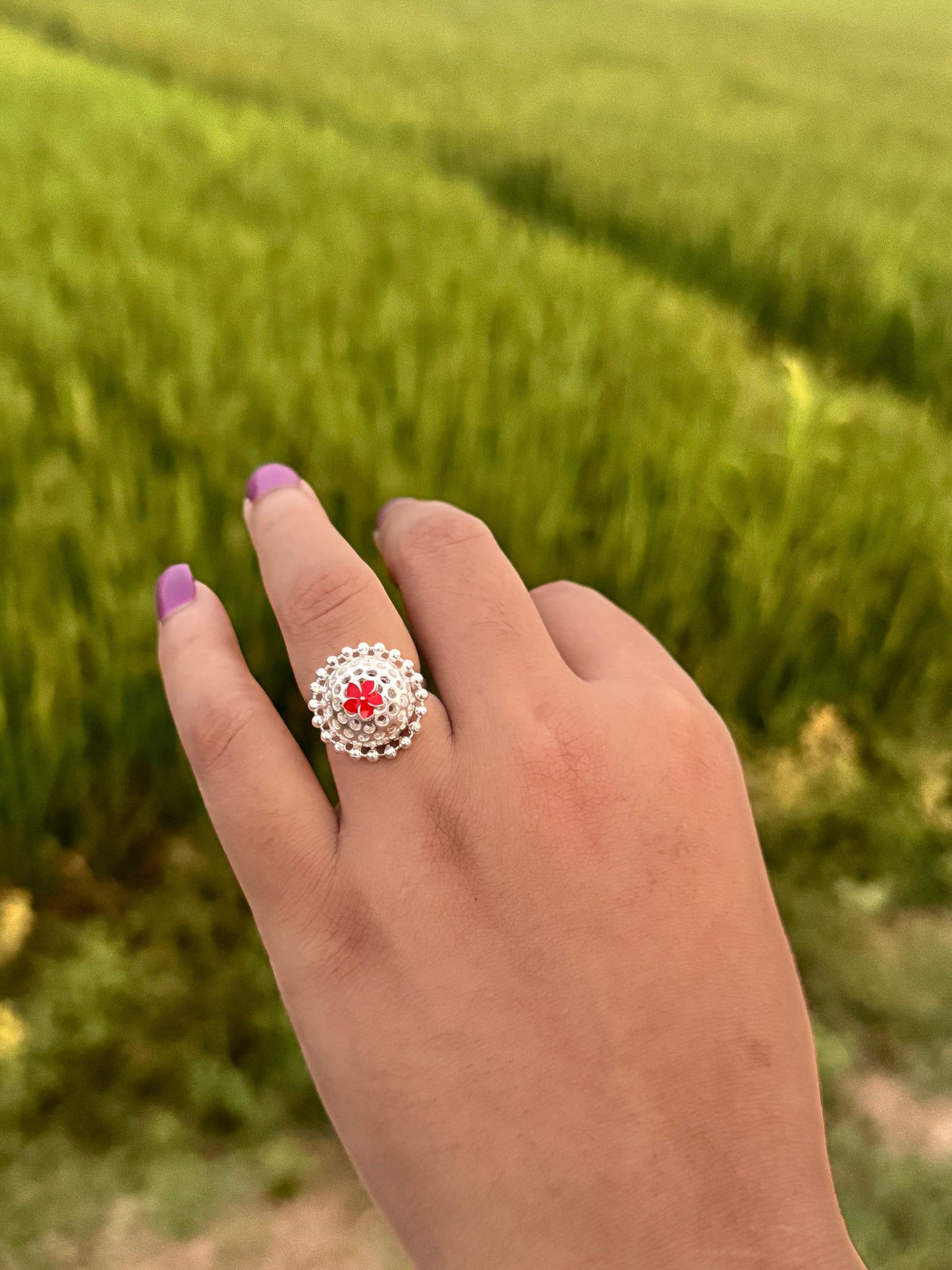 Tomb ring (red)