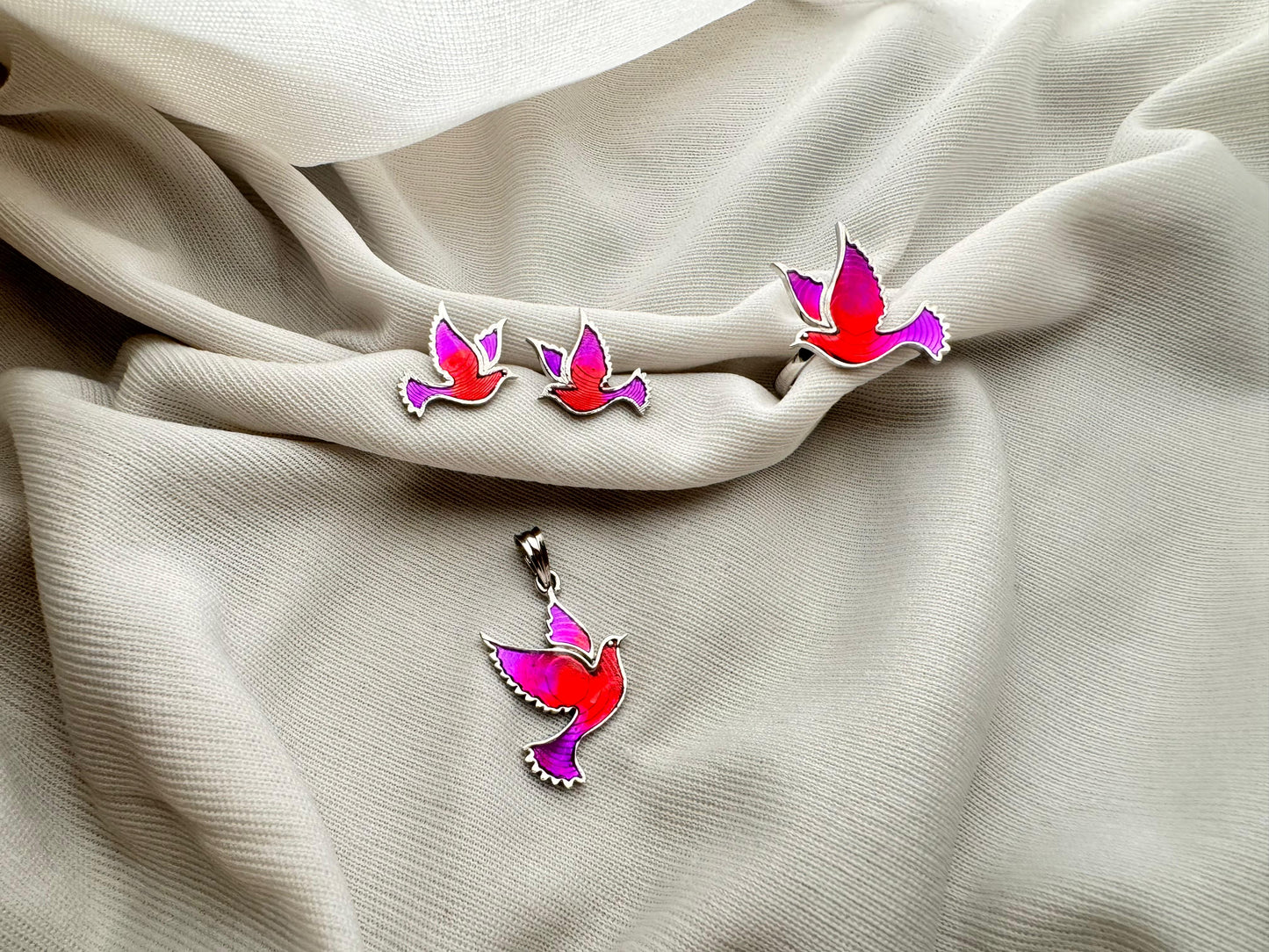Magend-pink bird combo