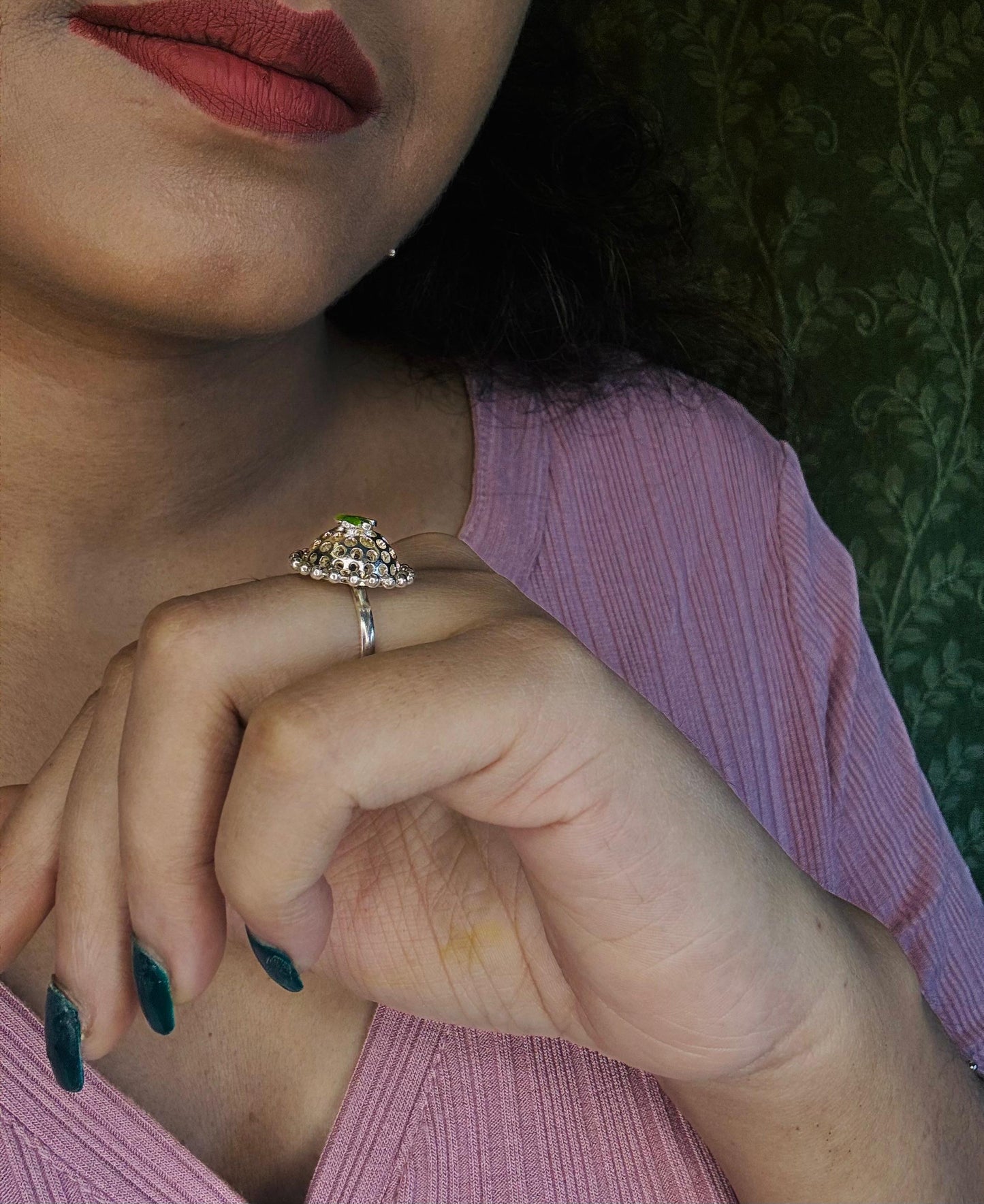 Tomb ring (green)
