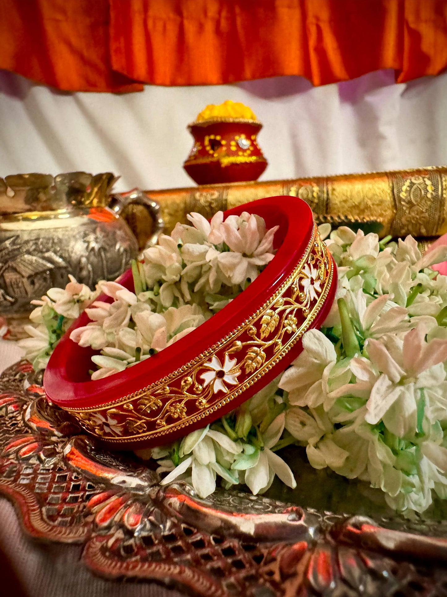 Shiuli chur pola bangle
