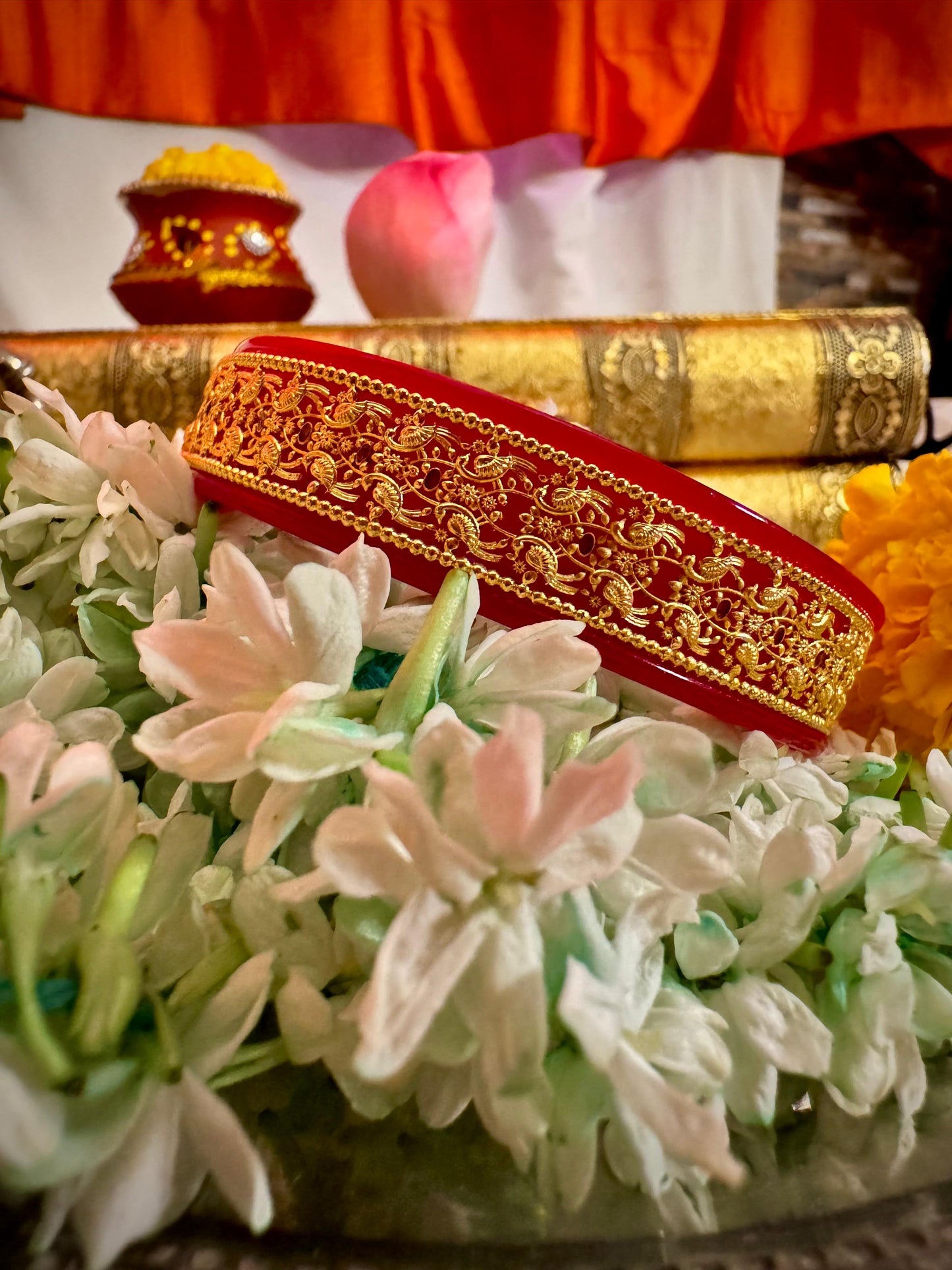 Mayuri chur pola bangle