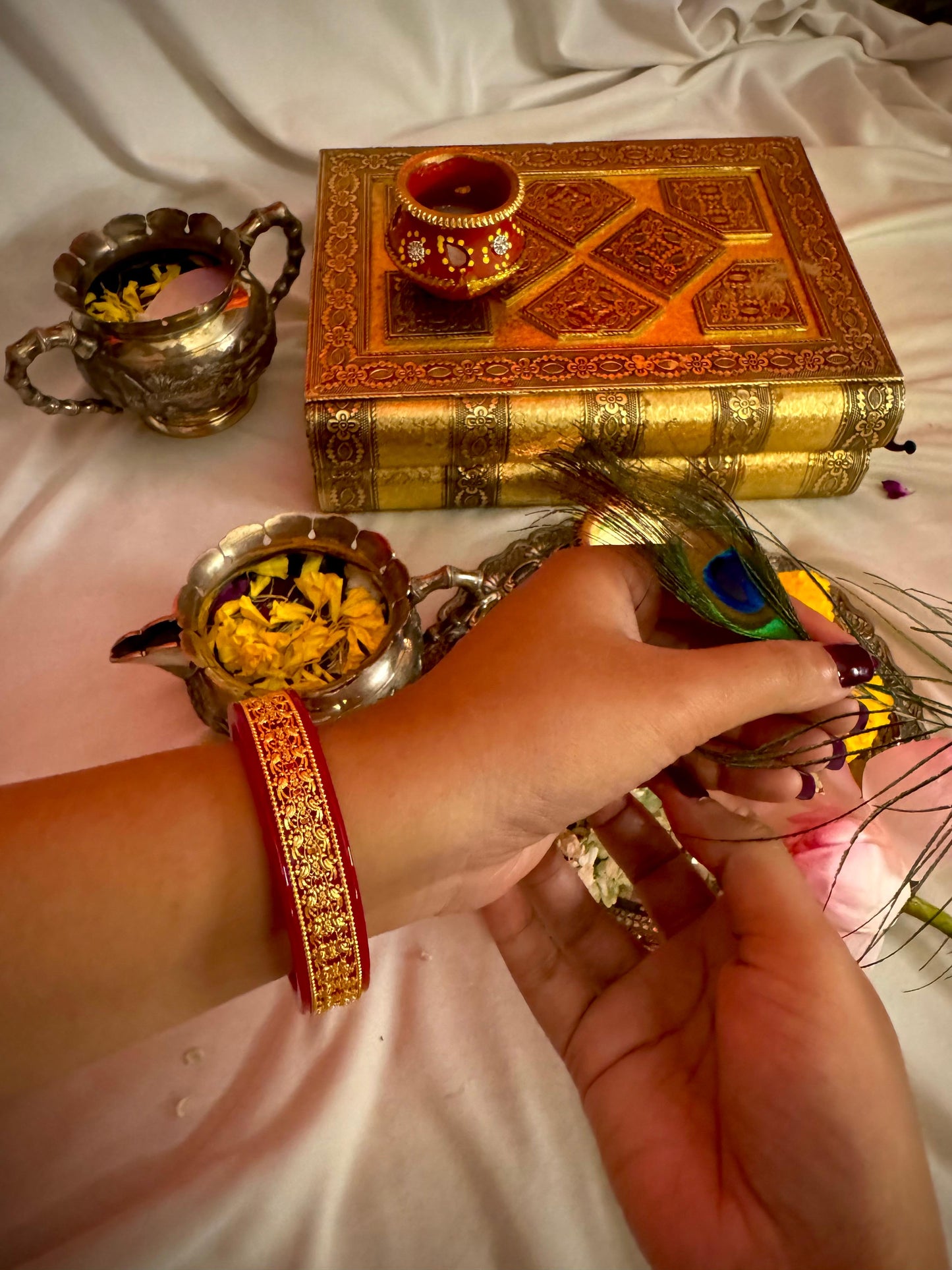 Mayuri chur pola bangle