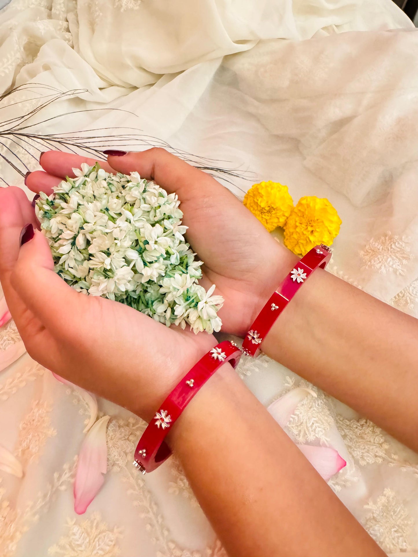 Shiuli pola bangle