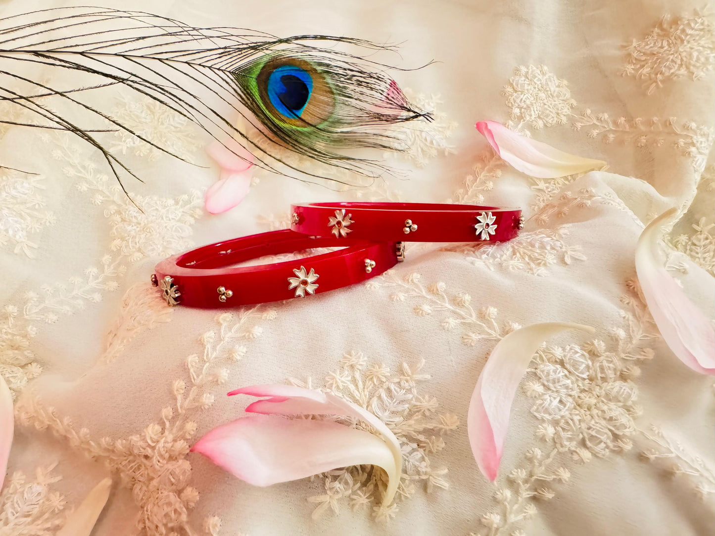 Shiuli pola bangle