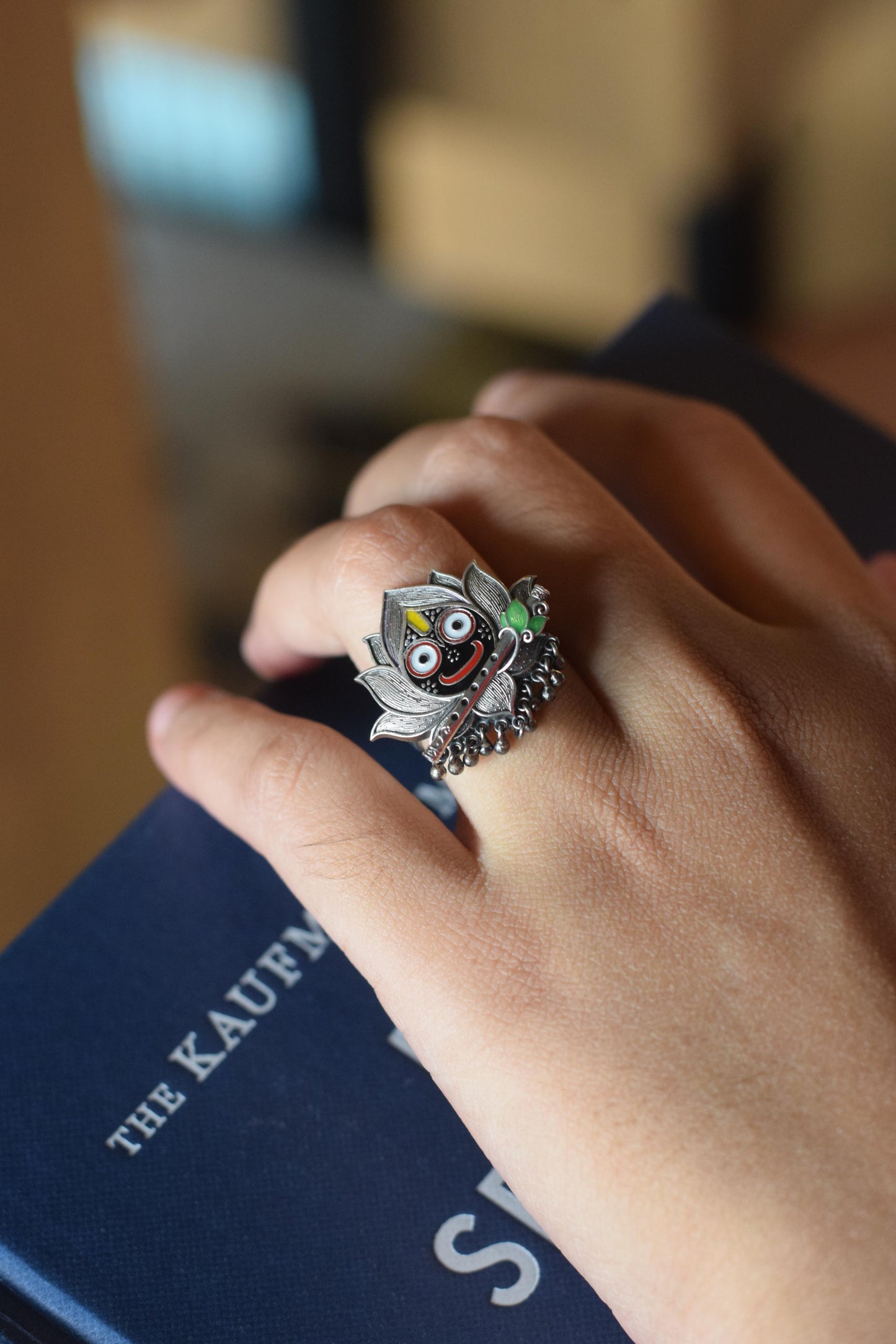 Jagannath lotus ring