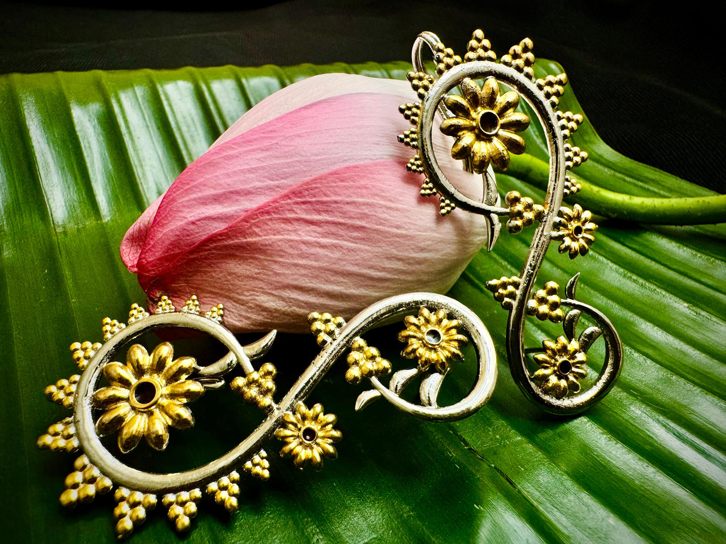 Chandrava earring cum earcuff