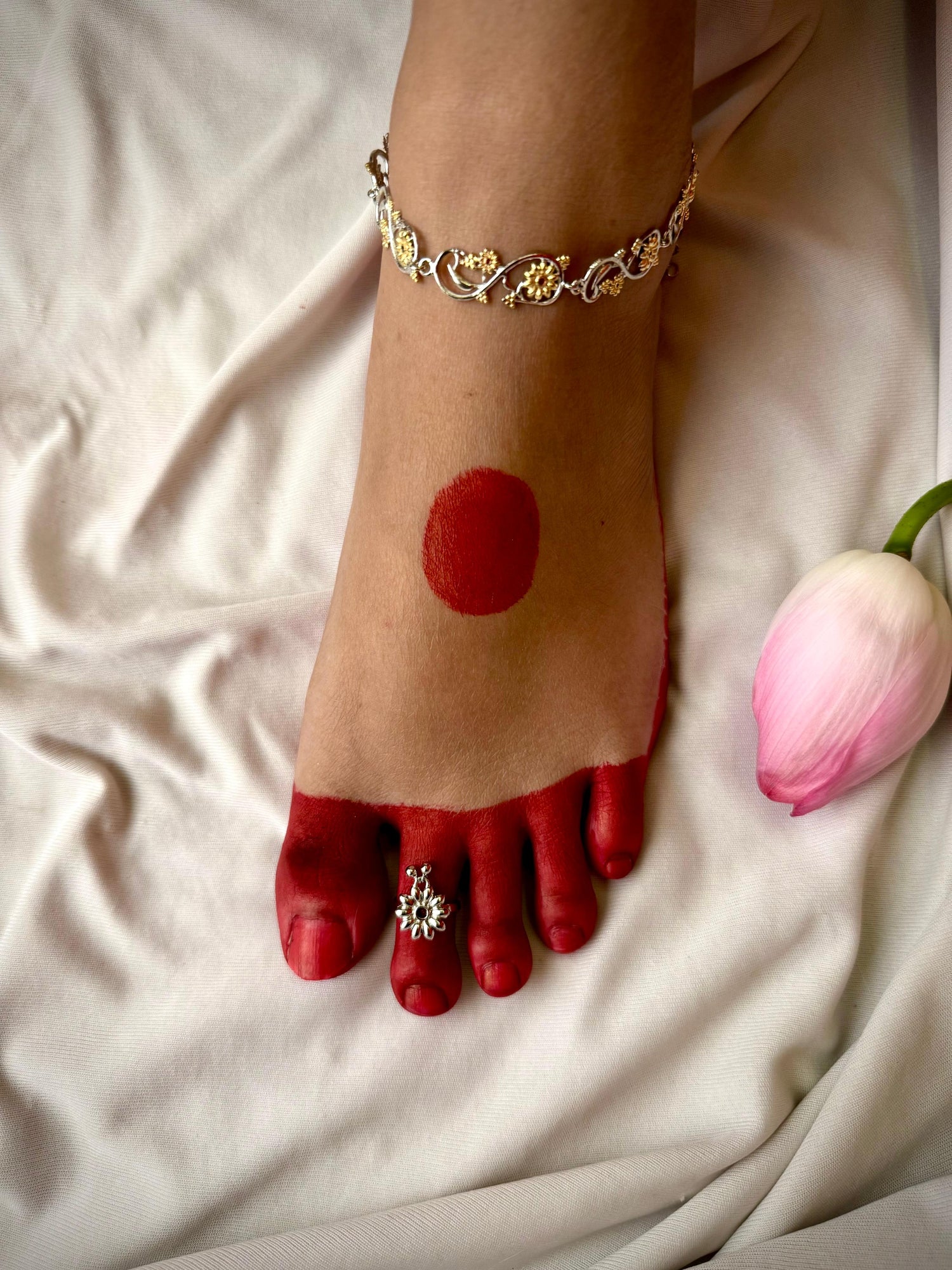 Anklets and toe rings