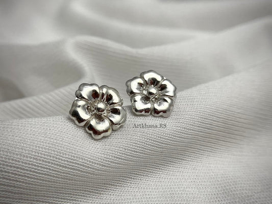Floral earring type II stud