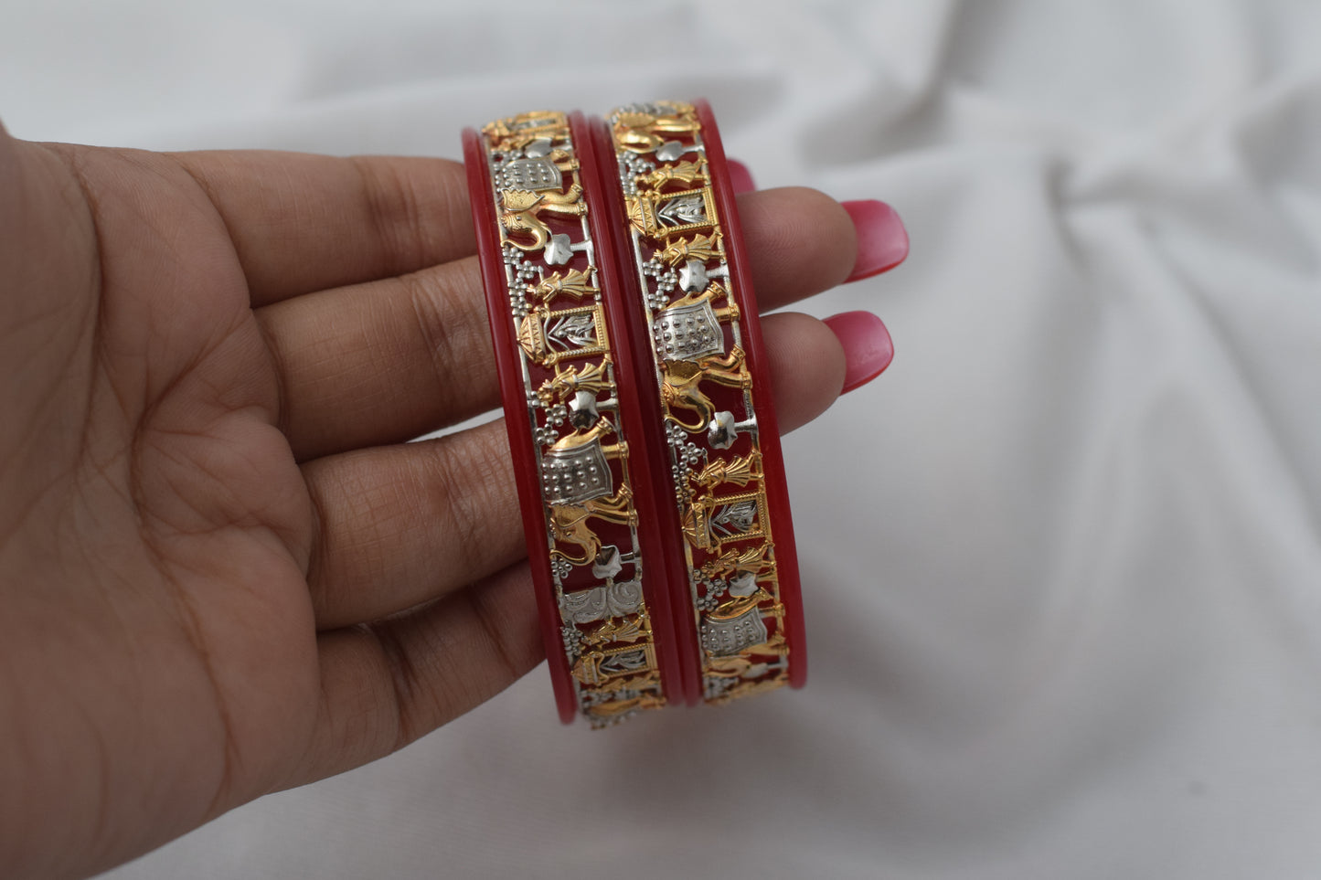 Palki-elephant pola bangle