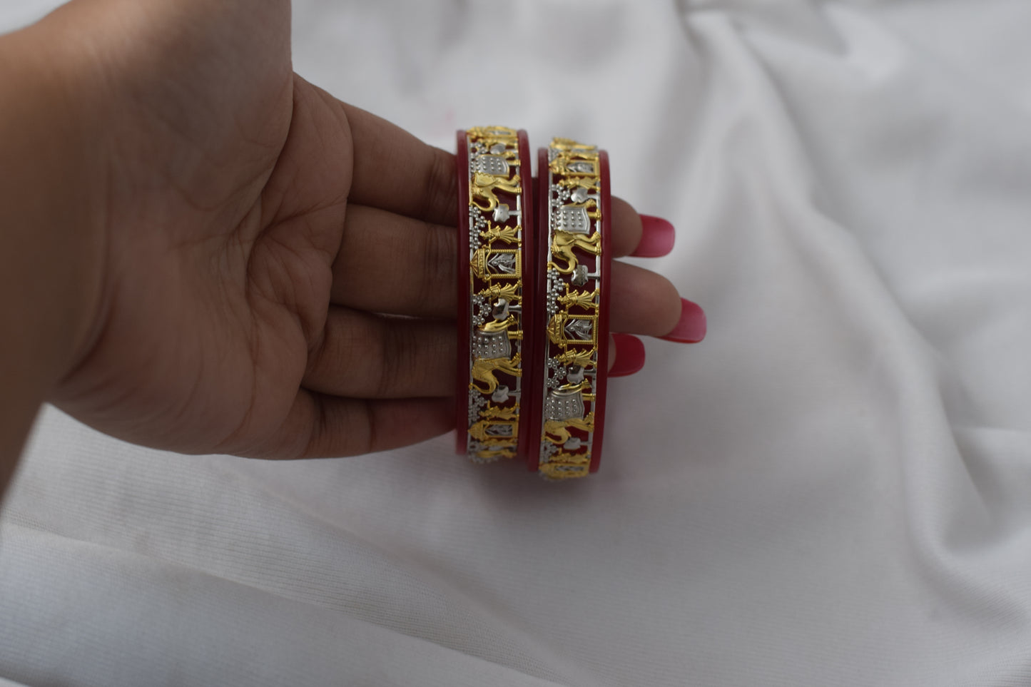 Palki-elephant pola bangle