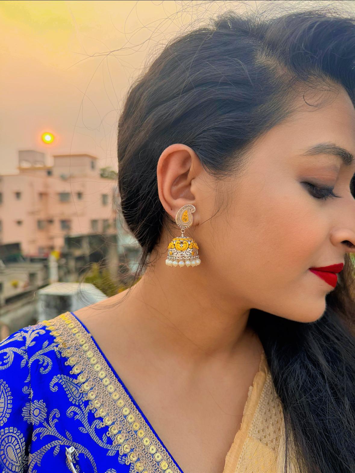 Aam kolka jhumka