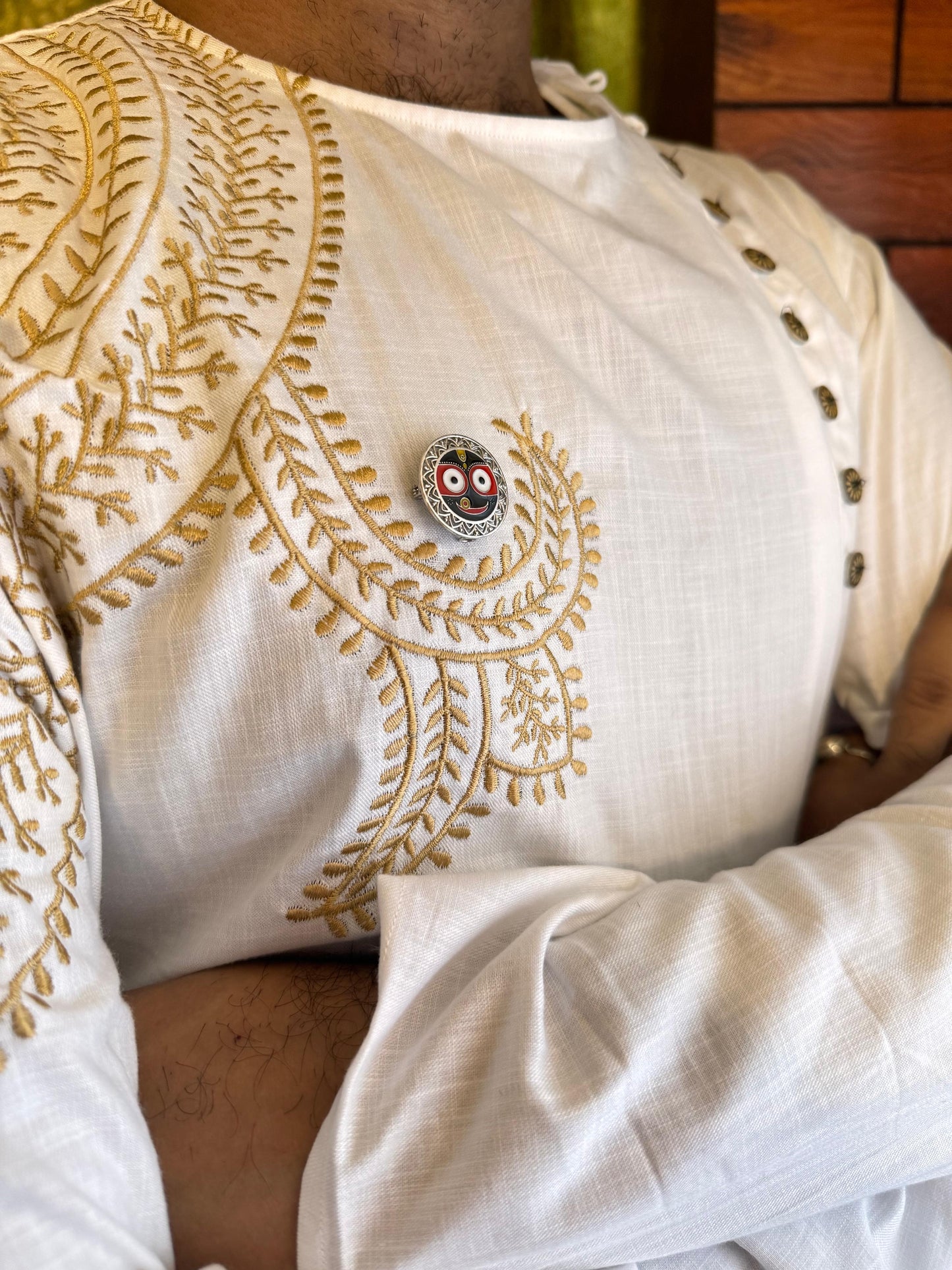 Jagannath brooch