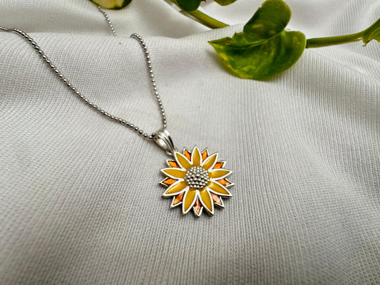 Sunflower pendant
