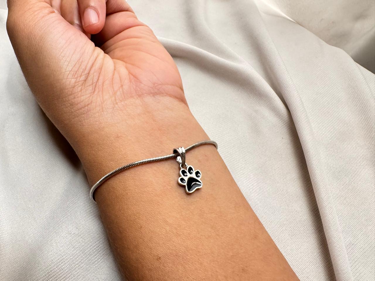 Paw-some charm wristlet