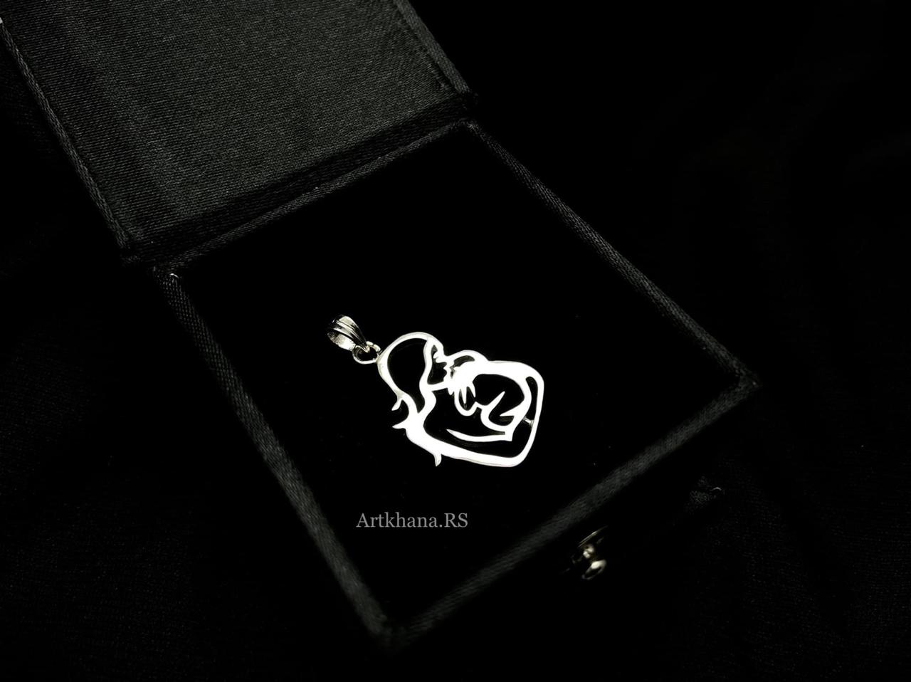 Mother-child pendant