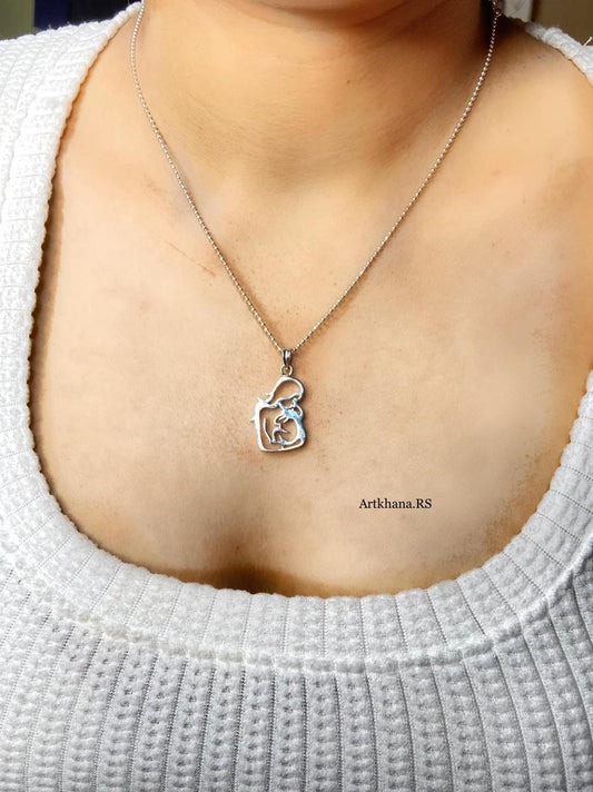Mother-child pendant