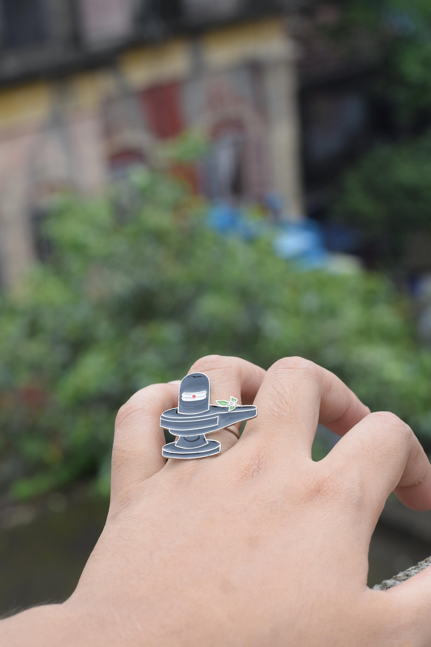 Shiva Lingam ring