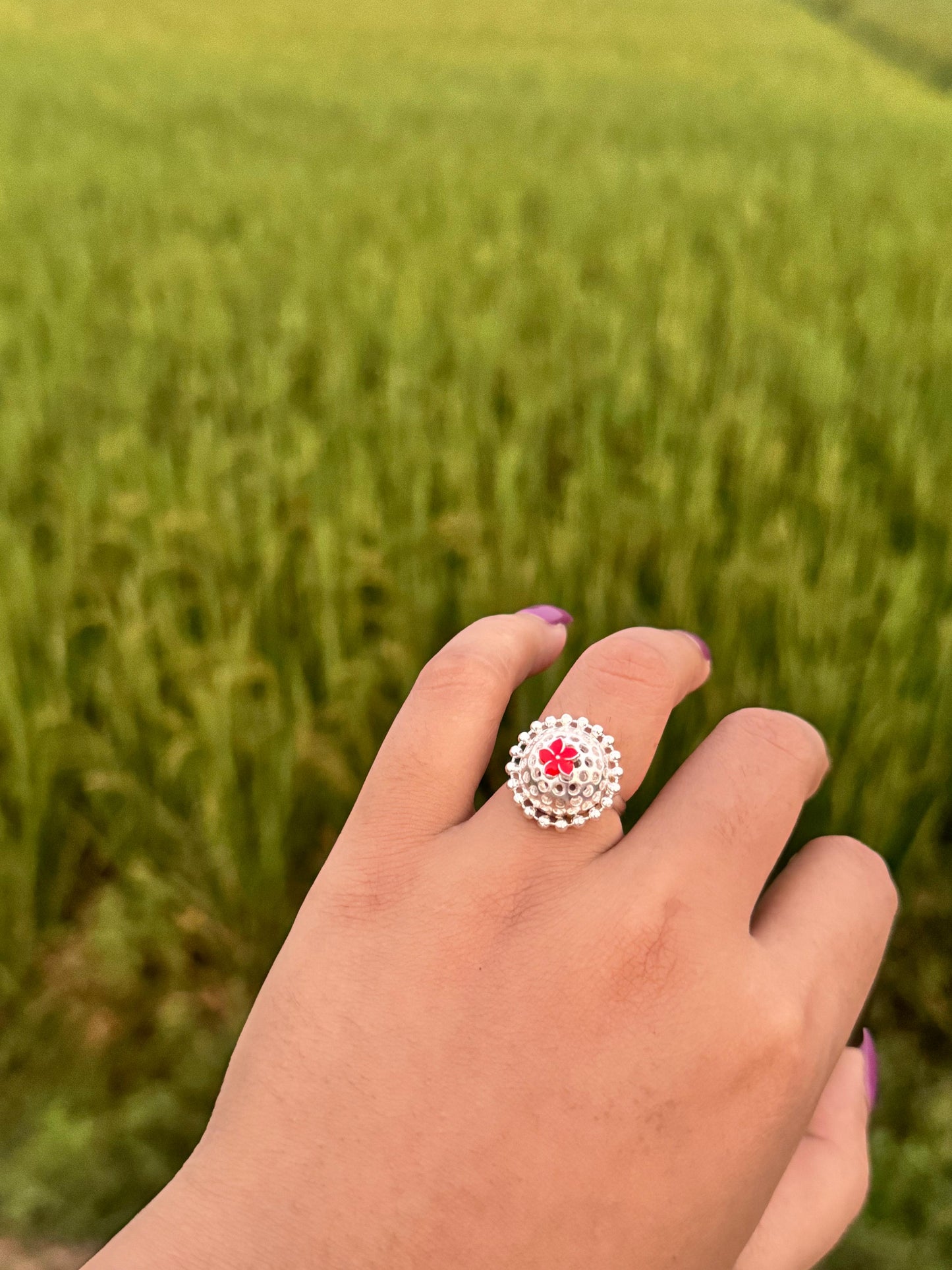 Tomb ring (red)