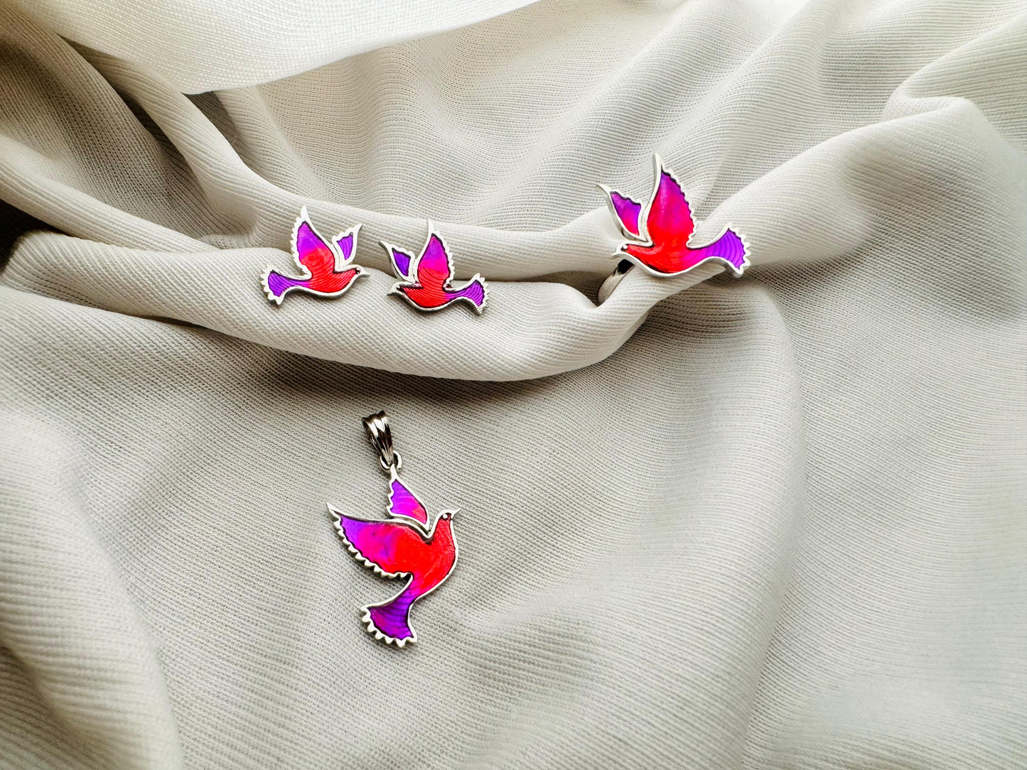 Magend-pink bird combo
