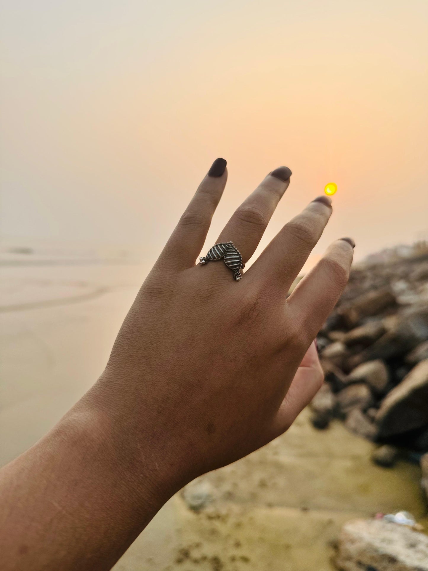 Fish fin ring