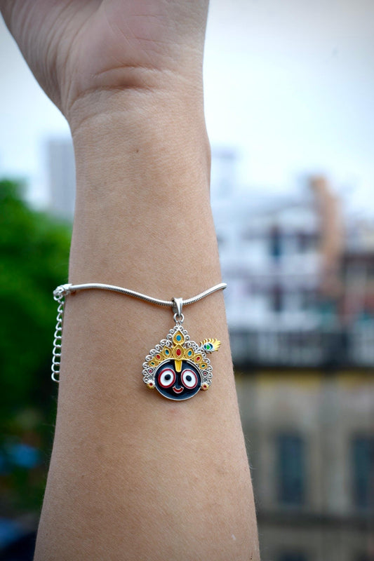 Nathkhat Jagannath charm wristlet