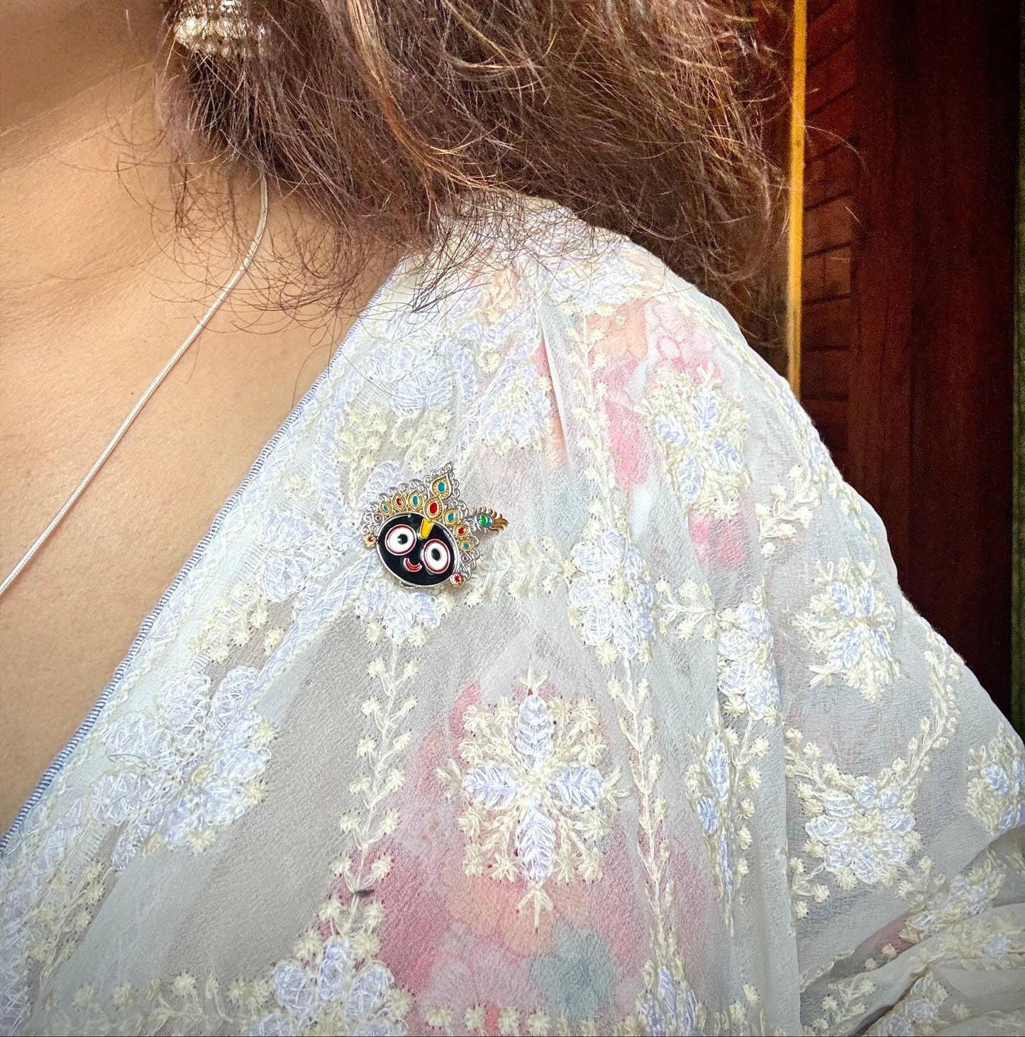 Nathkhat Jagannath brooch
