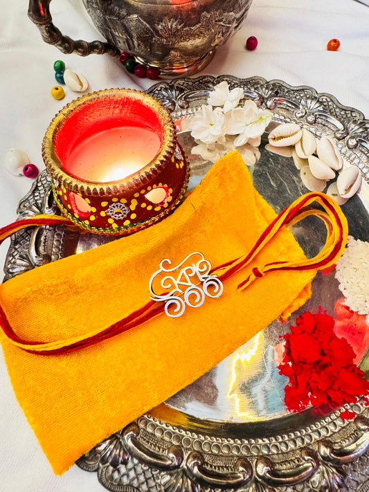 একাই ১০০ - Ekai aksho rakhi cum brooch