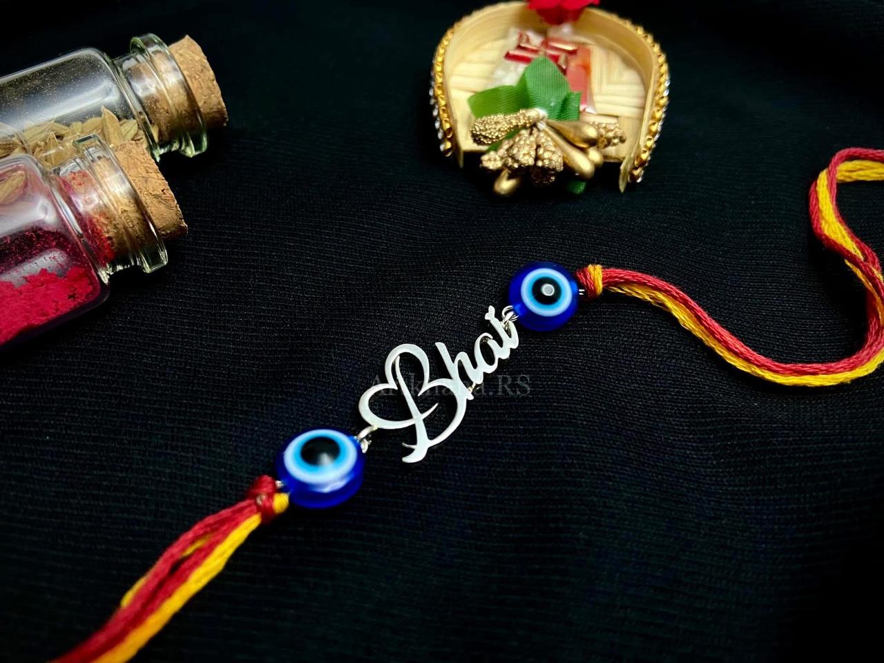 Bhai rakhi with nazariyan