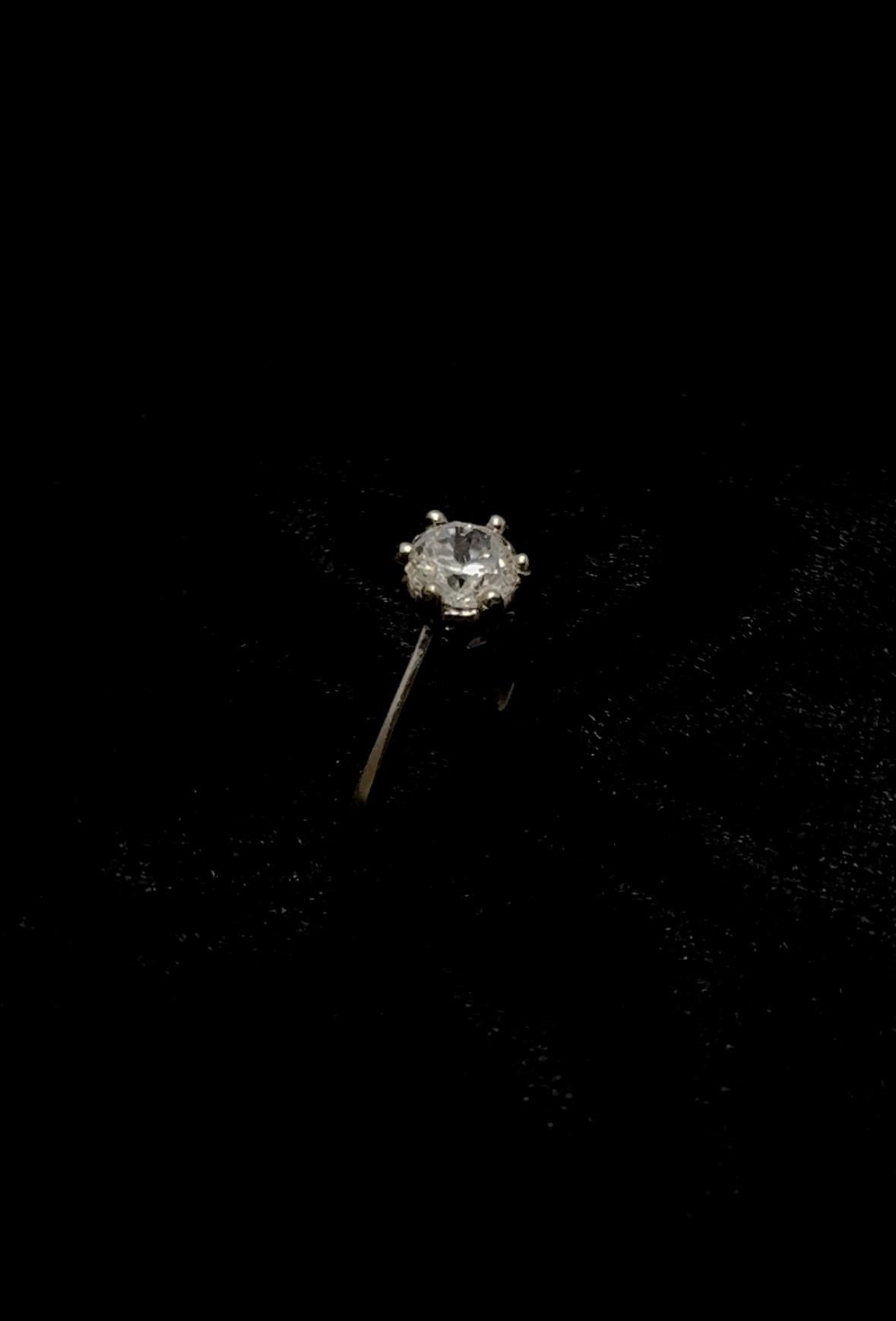 Sleek Solitaire adorned ring