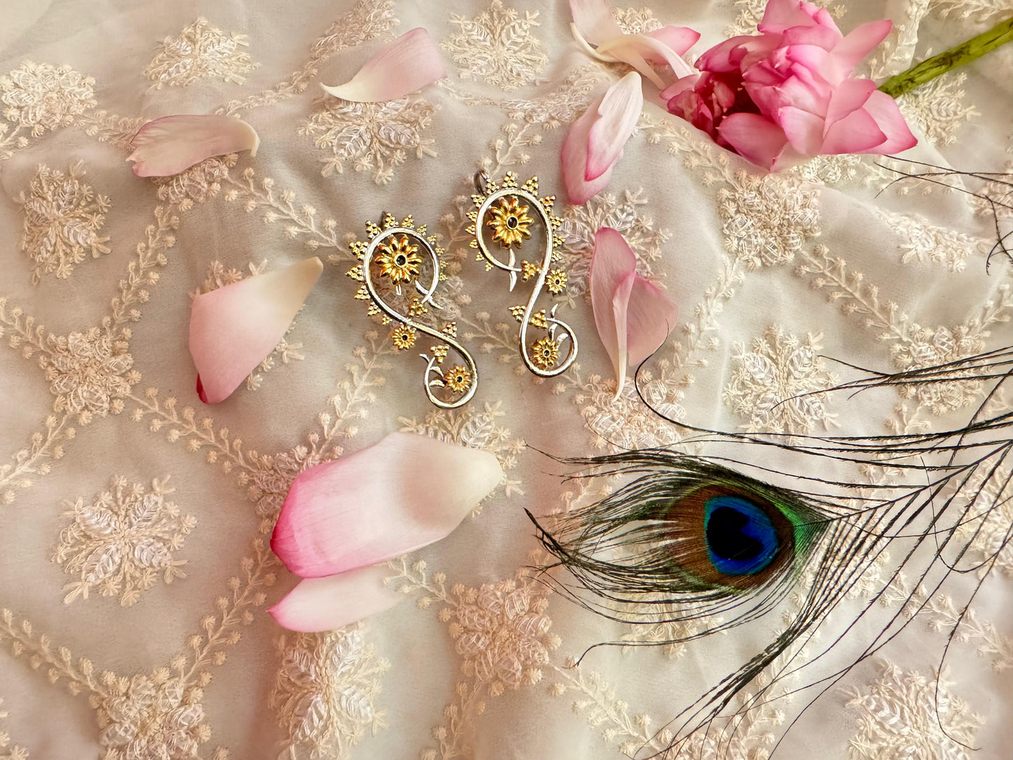 Chandrava earring cum earcuff