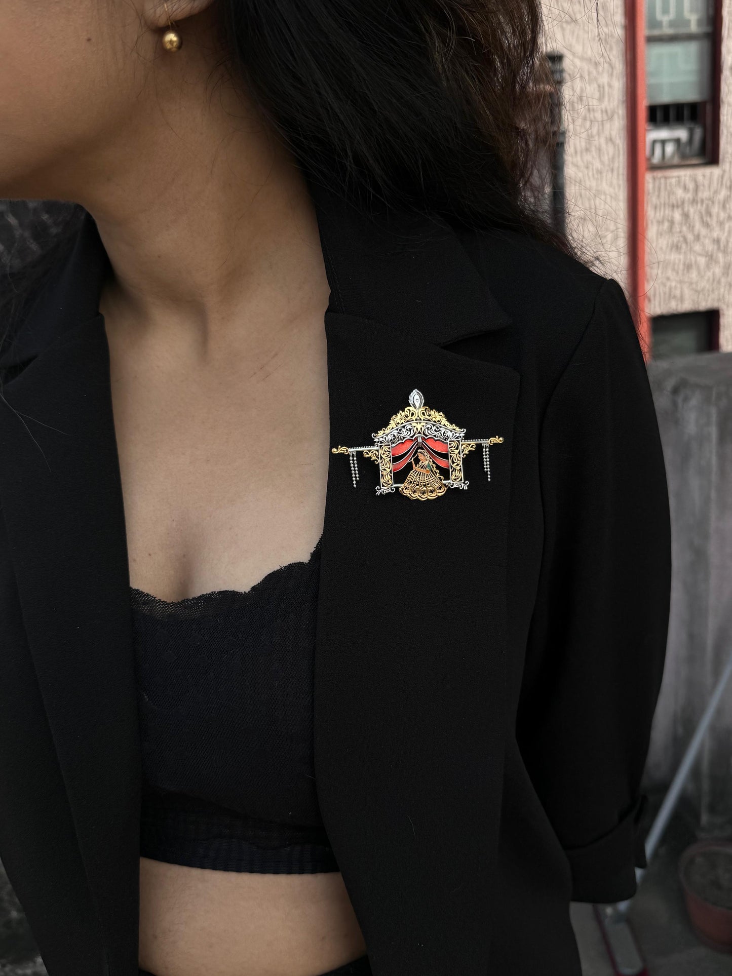 Palki brooch