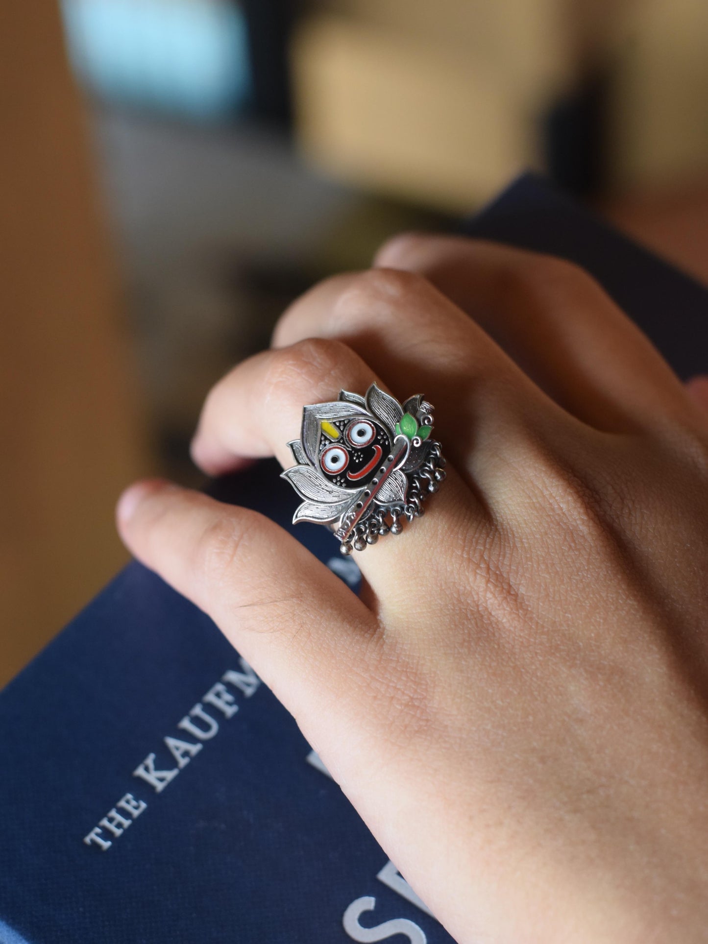 Jagannath lotus ring