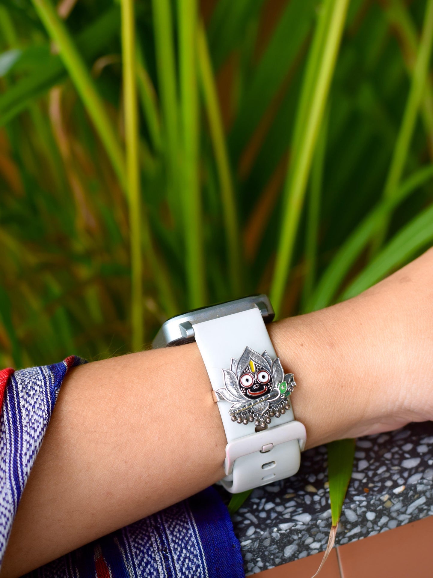 Jagannath Lotus watch charm