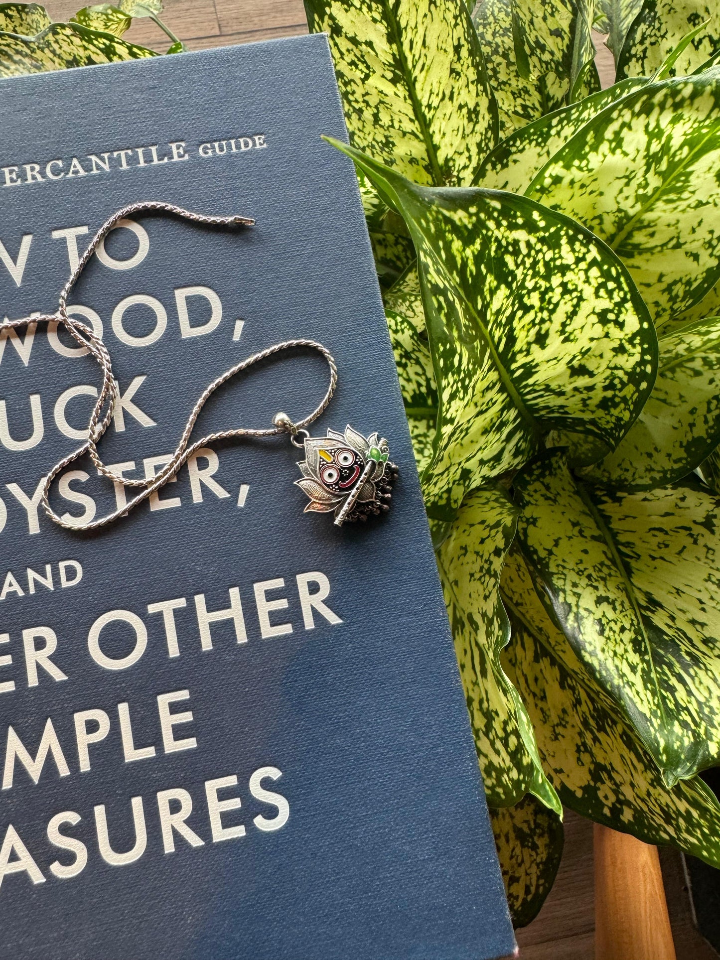 Jagannath lotus pendant