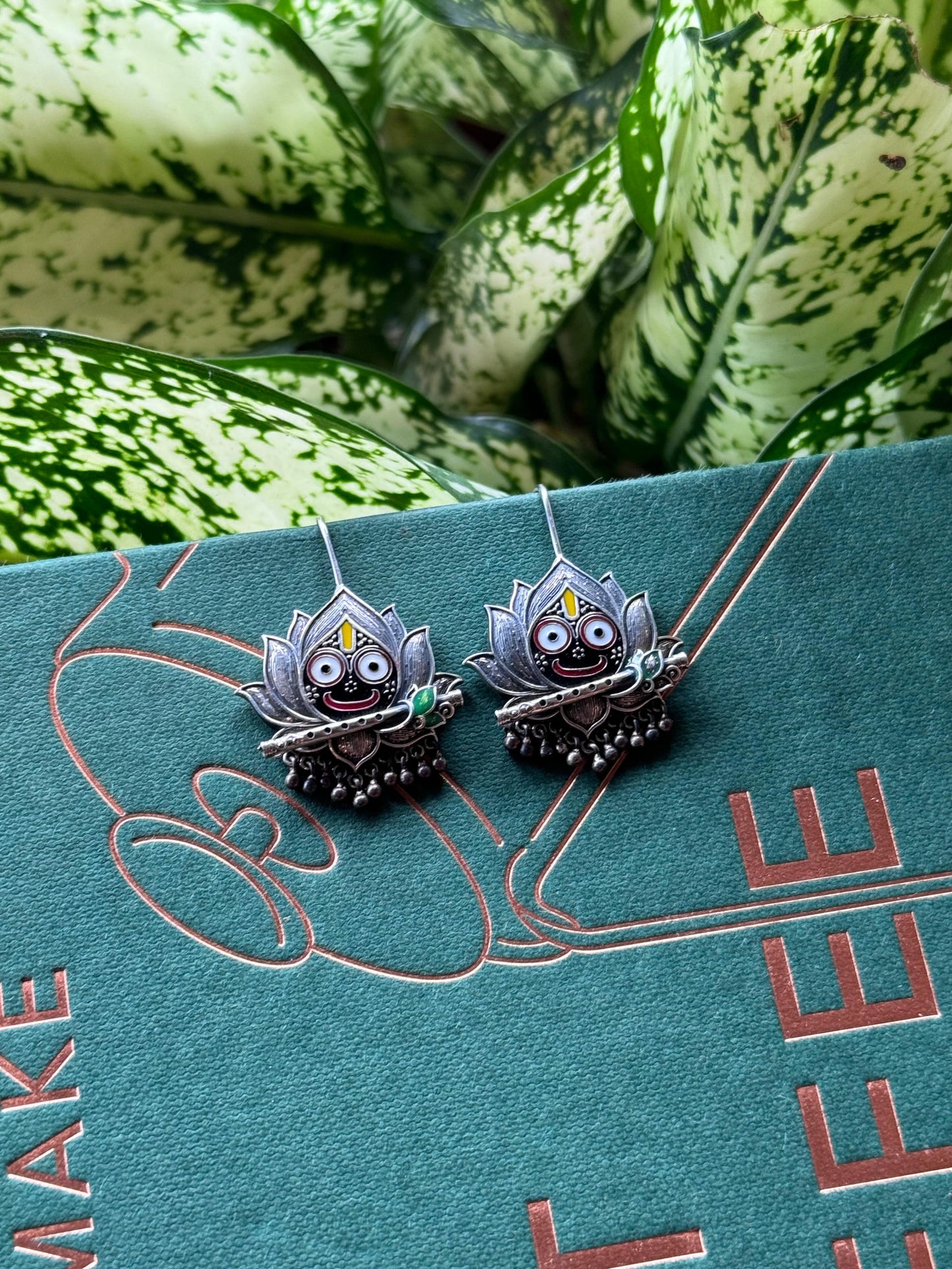 Jagannath lotus Earring (Dangler)