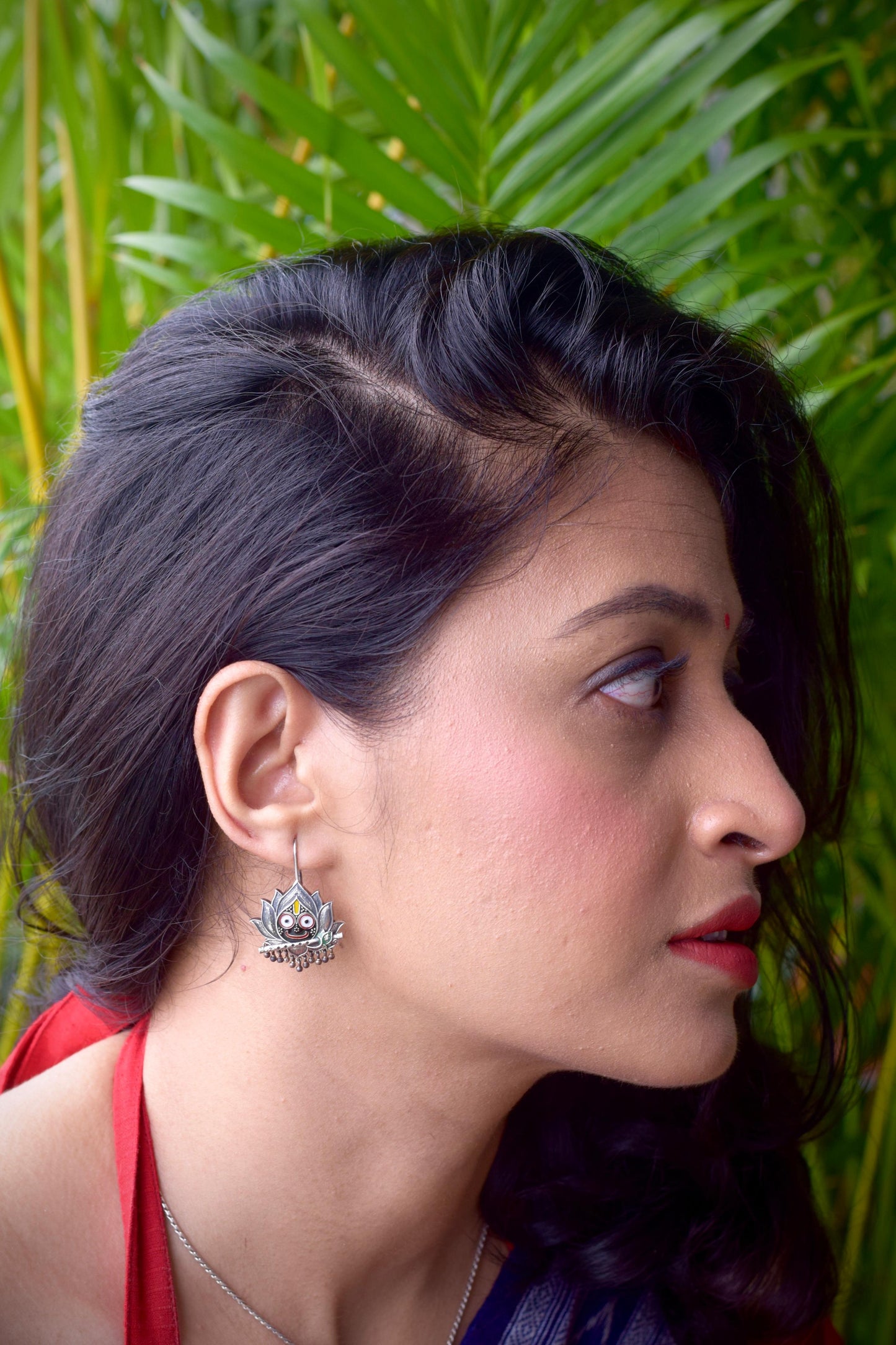 Jagannath lotus Earring (Dangler)