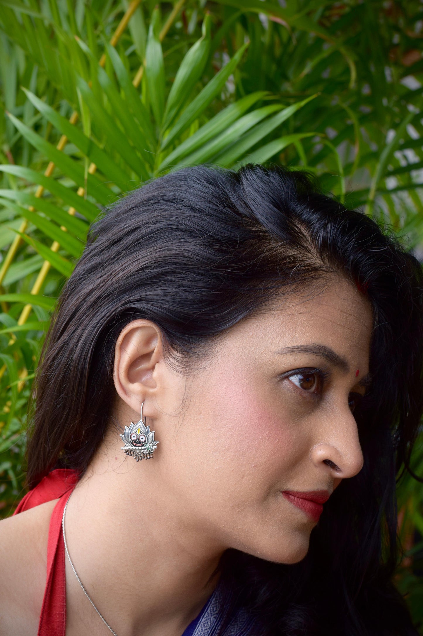 Jagannath lotus Earring (Dangler)