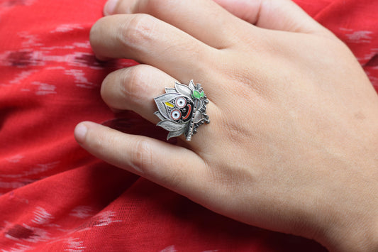 Jagannath lotus ring
