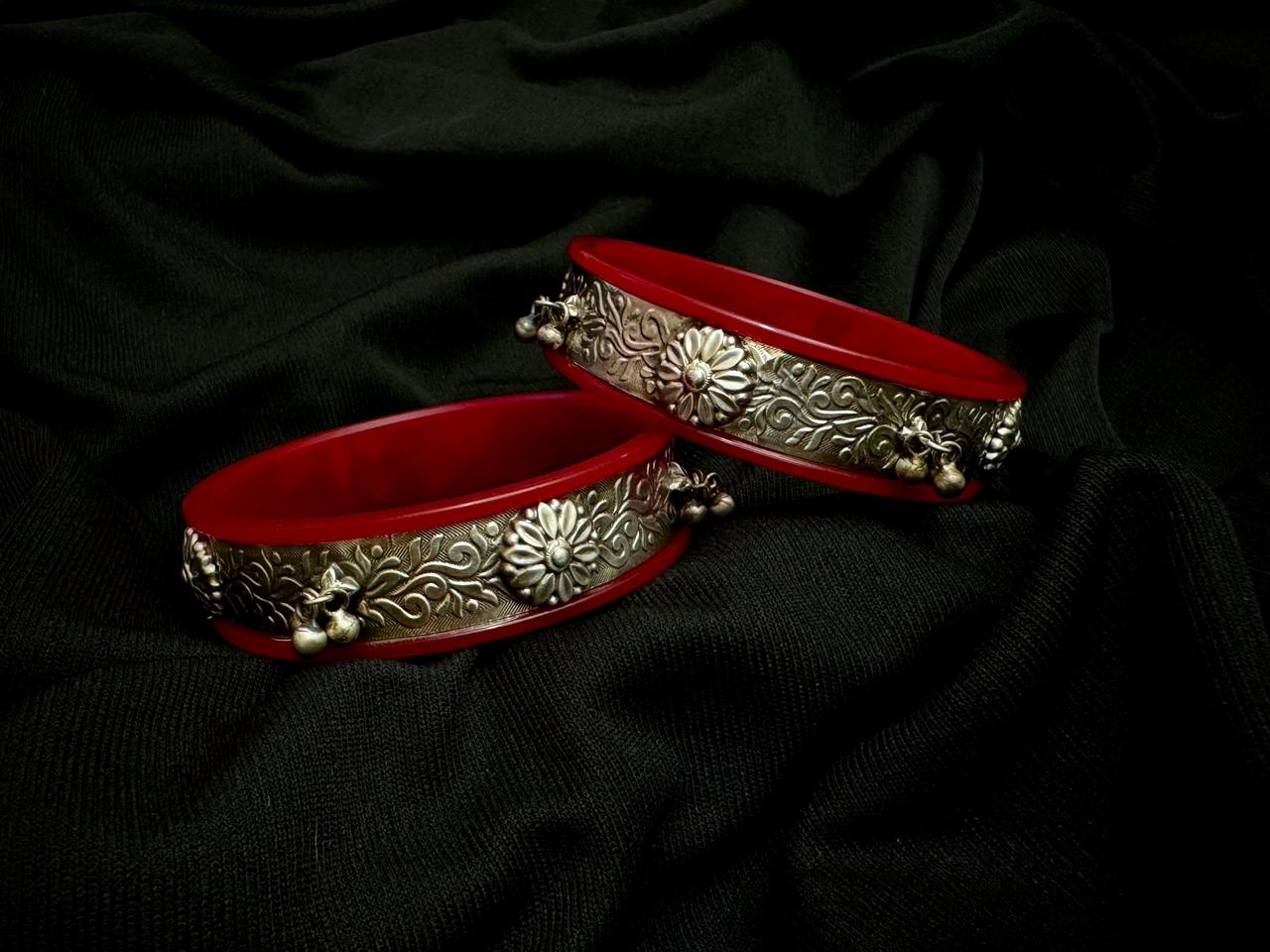 Vintage tribal pola bangle