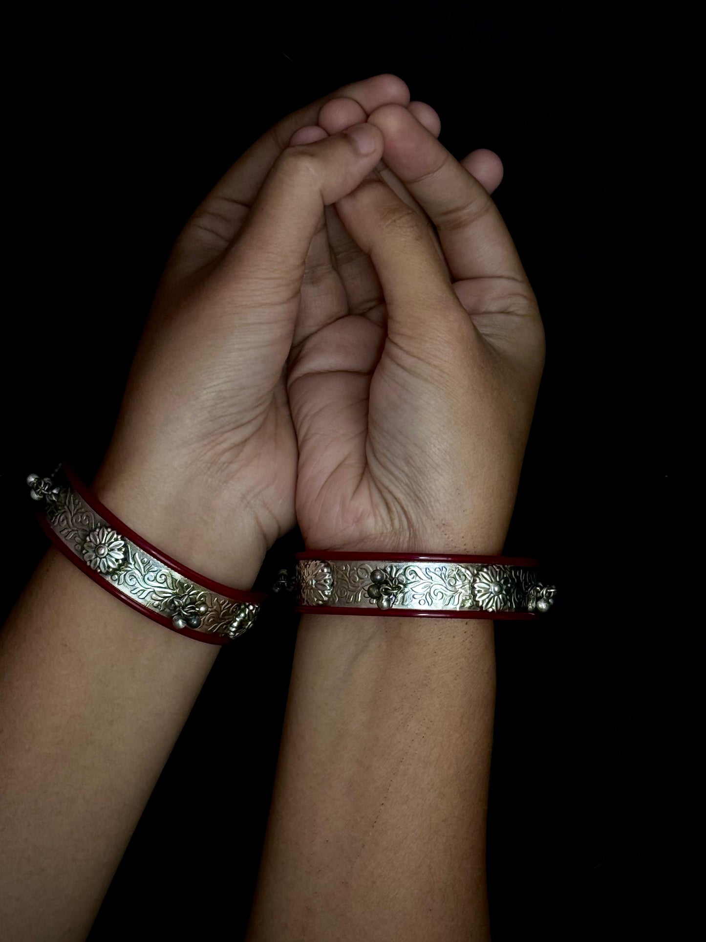 Vintage tribal pola bangle