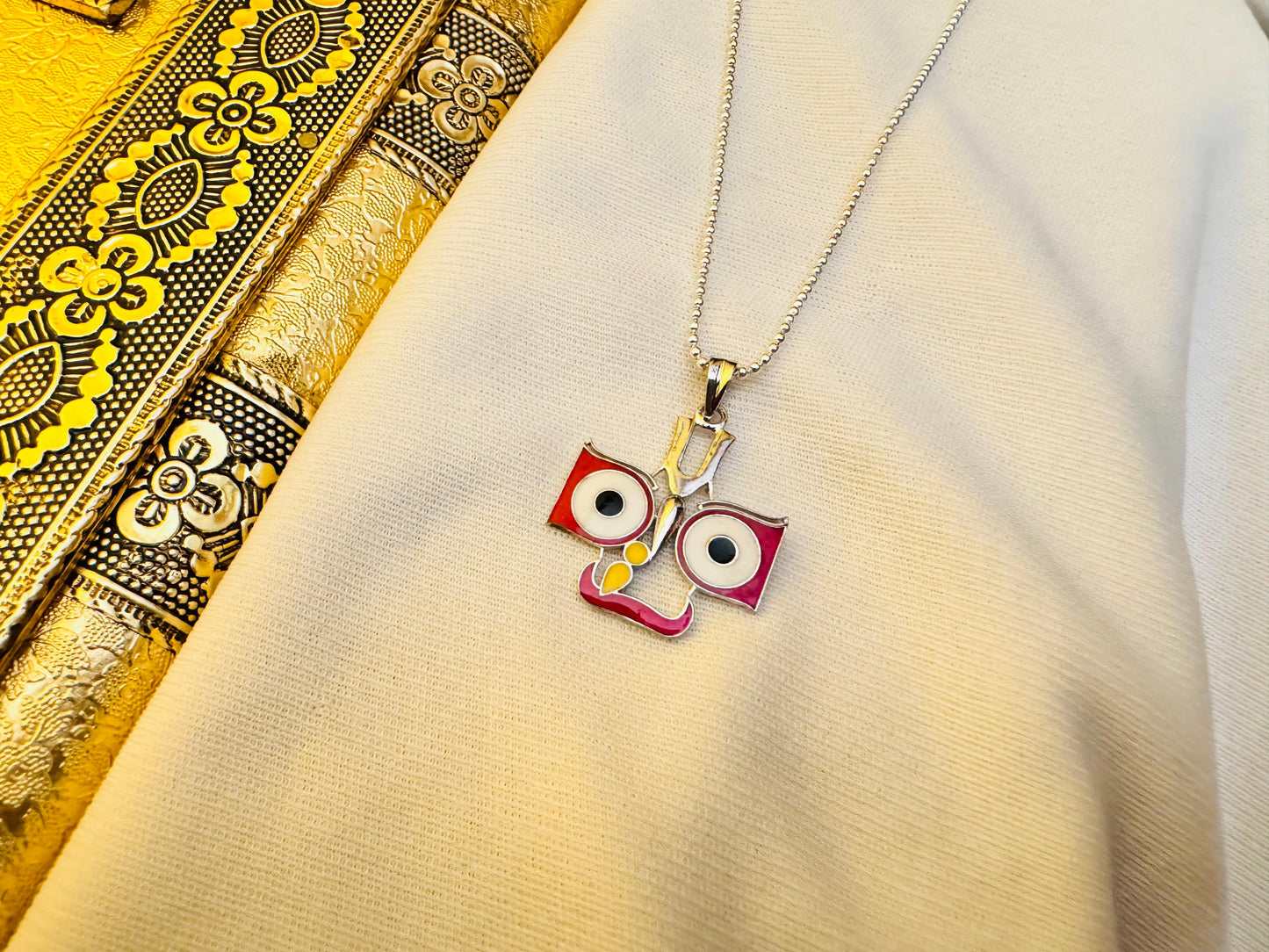 Jagannath eye pendant