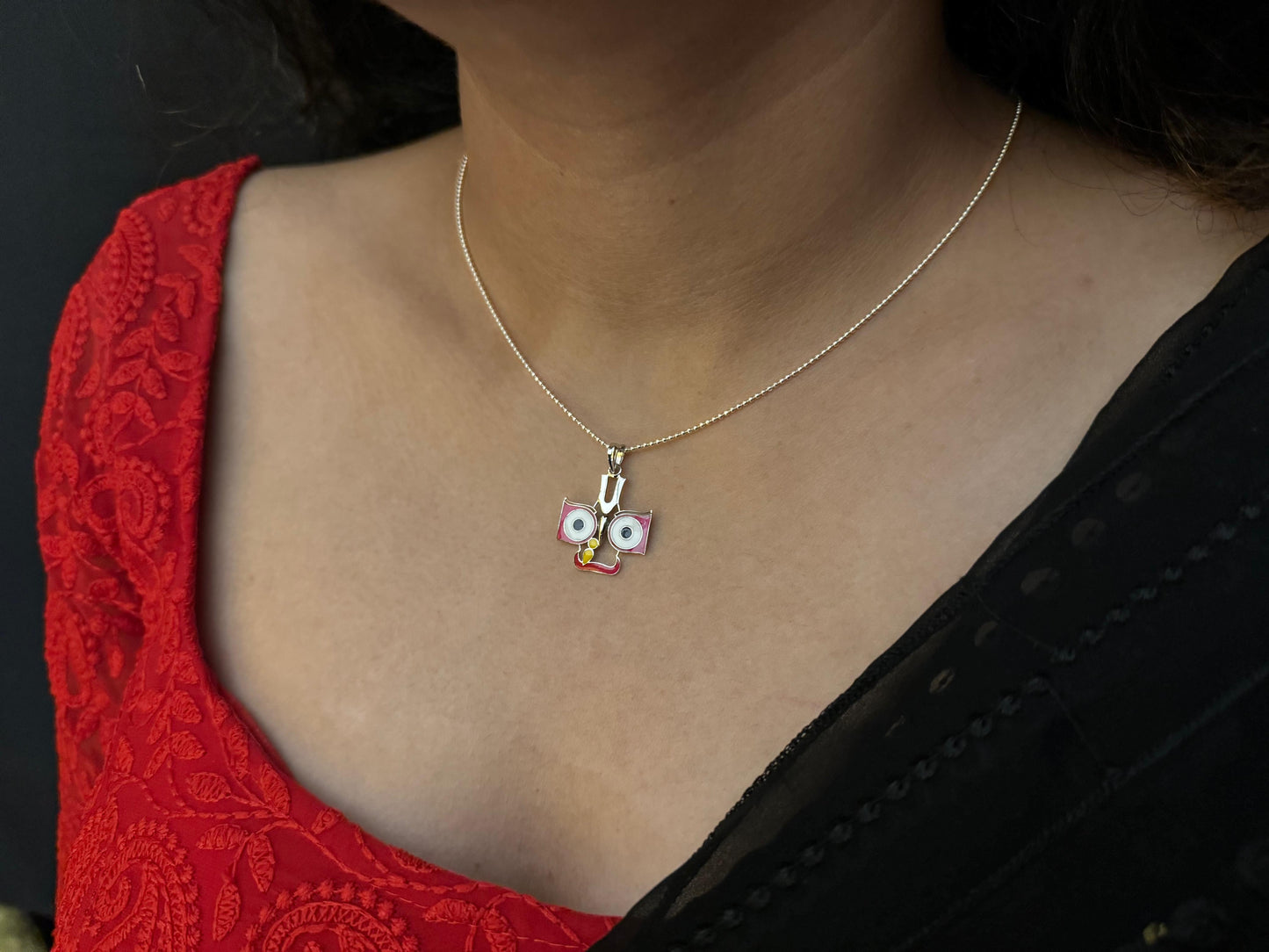Jagannath eye pendant