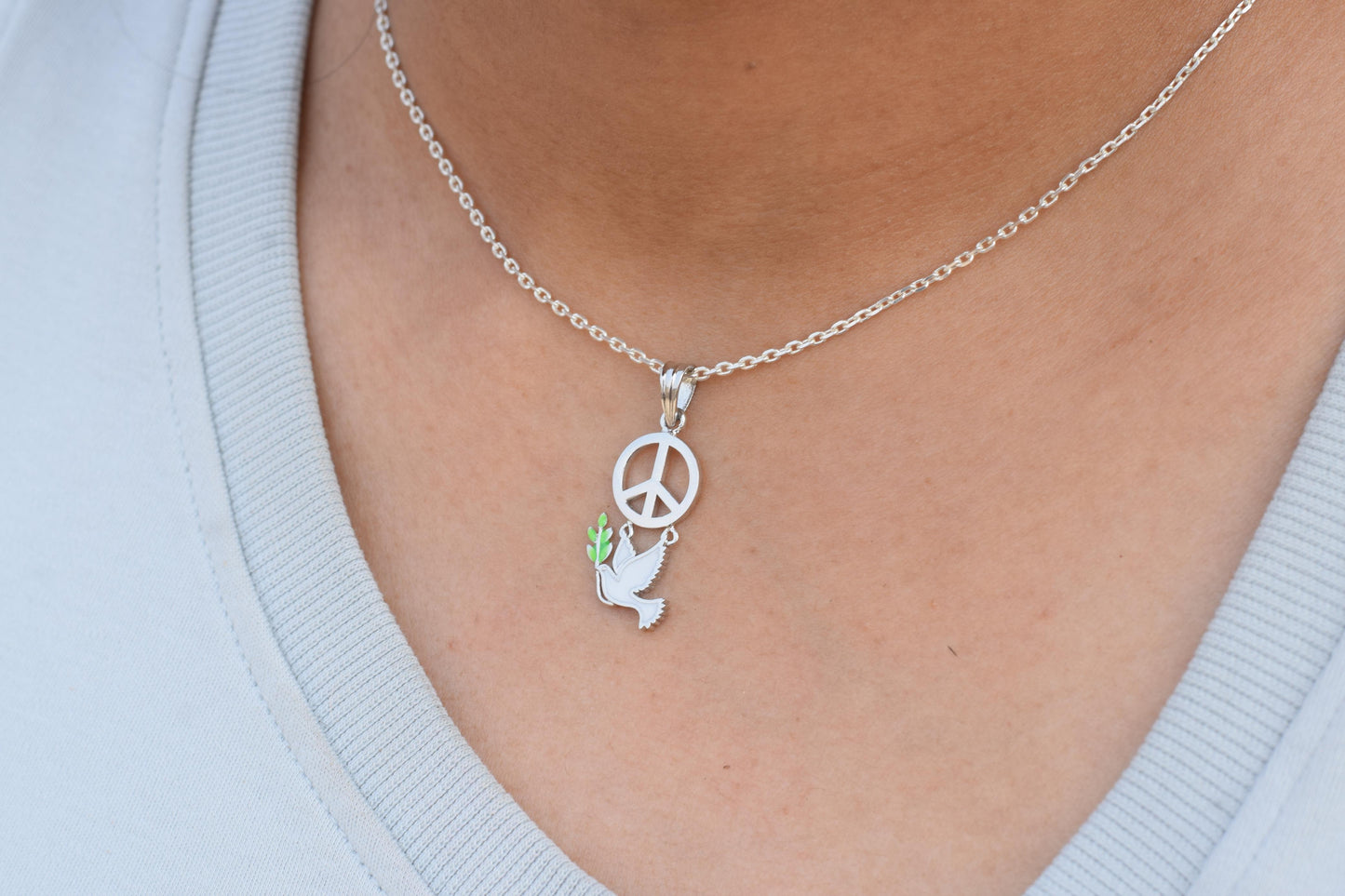 Peace Dove pendant
