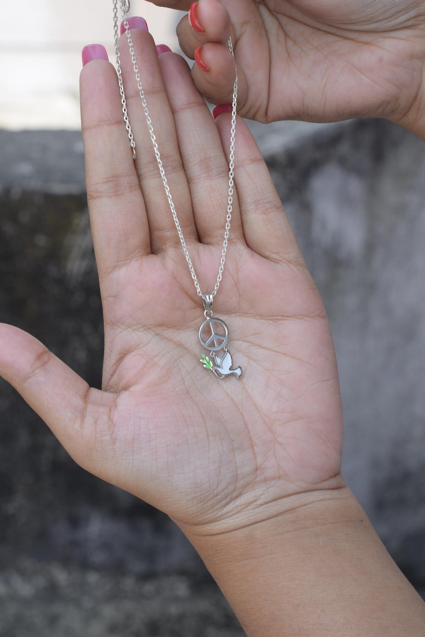 Peace Dove pendant
