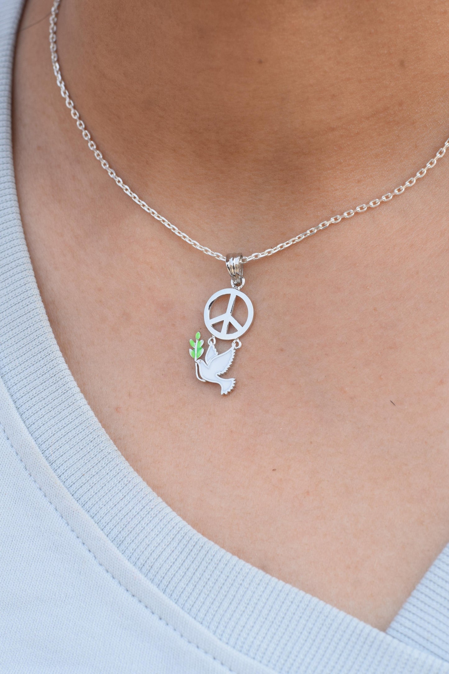 Peace Dove pendant